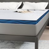 vidaXL Blazine za vzmetnice Bela in modra 140 x 190 cm | Shoptok.si