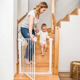 BabyOno zaštitna ograda 75-82 cm + dodaci 2x7 cm, bijela | shoptok.hr