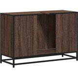  Kupaonski ormarić za umivaonik boja hrasta 90x33x60 cm drveni | shoptok.hr