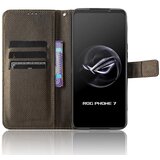 INORCO Ovitek za telefon Asus ROG Phone 7 5G Diamantna tekstura, etui za telefon, stojalo iz PU usnja, lupina denarnice, (22033237) | Shoptok.si