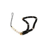 Guess gustpeark zapestnica / obesek za telefon - heishi beads črna Cene