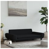 vidaXL Krevet za pse crna 100 x 54 x 33 cm baršunasti | shoptok.hr