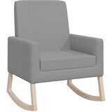  Stolica za ljuljanje od tkanine svjetlosiva | shoptok.hr