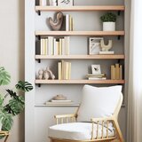  Zidna polica 100x20x4 cm od masivne bukovine | shoptok.hr