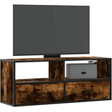  TV ormarić boja dimljenog hrasta 100x31x39,5 cm konstruirano Smeđa | shoptok.hr