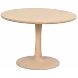Rowico Okrogla mizica v hrastovem dekorju 60x60 cm Hobart –