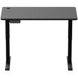Radni Sto podesiv po visini LEVANO 120x60 cm, crne boje | Eponuda.com