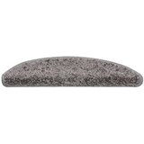  Prostirke za stepenice 30 kom 56x17x3 cm sive poluokrugle | shoptok.hr