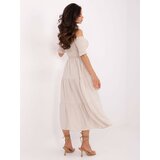 Italy Moda Dress-MI-SK-A2609.96-beige | Shoptok.si
