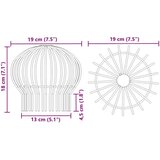  Zaštita od lišća za žljeb 8 pcs Srebrno 160 mm Nehrđajući čelik - 160 mm 8 | shoptok.hr