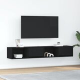 vidaXL TV ormarići 2 kom crni hrast 80x31x25,5 cm konstruiranog drva Cijene