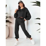 DStreet Komplet damski dresowy BISTAN czarny | shoptok.hr