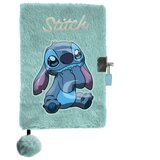 DNEVNIK PLIŠANI S KLJUČEM A5 96L STITCH PASO DS25FF-3676 | shoptok.hr