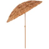  Suncobran za plažu 160 cm nijanse smeđe | shoptok.hr