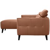 MID.YOU KOTNA SEDEŽNA GARNITURA, pravo usnje barve konjaka | Shoptok.si