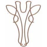 Metaltex Stenski obešalnik v obliki žirafe, širina 20 cm