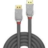 Lindy DisplayPort priključni kabel DisplayPort utikač, DisplayPort utikač 2.00 m srebrna 36302 DisplayPort kabel Cijene