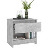  Noćni ormarići 2 kom siva boja betona 40x30x39 cm od iverice | shoptok.hr