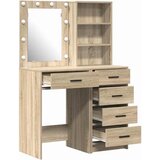  Toaletni stol 2 pcs Smeđa 50 x 41 x 135 cm Konstruirano drvo | shoptok.hr