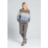 Look Made With Love Woman's Sweater M361 Blue Cene