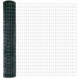 Euro ograda s postom 10 x 1,6 m Čelik premazan PVC-om Zelena | shoptok.hr