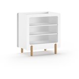 Vipack Bela otroška komoda s previjalnim pultom 88x95x57 cm Smile – Cene