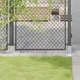  Postolja za stupove kvadratna 12 kom 61x61 mm pocinčani čelik | shoptok.hr