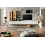 Mömax tv-element power, barva hrasta, bela | Shoptok.si