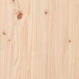  Okvir za krevet od masivnog drva 120 x 190 cm mali bračni | shoptok.hr
