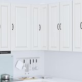  Zidni kutni ormar Bijelo 57 x 57 x 100 cm Konstruirano drvo | shoptok.hr