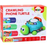  Interactive Educational Turtle Phone 6in1 Lights Sounds Green | shoptok.hr