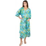 Isla Bonita By Sigris Dolge obleke Dolga Midi Obleka Zelena Cene