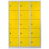 Hanah home Js1018Sa GreyYellow Locker Storage Cabinet | ePonuda.com
