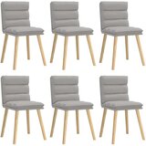  Jedilni stoli 6 kosov Cloud Grey Fabric, (21822187) | Shoptok.si