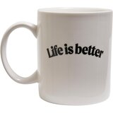 MT Accessoires Life Is Better Cup white | shoptok.hr
