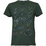 Mood mo&scaron;ka kratka majica bike evolution olivno zelena cene