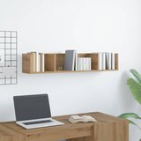 Cd zidna polica Artisan hrast 100x18x18 cm izrađeno drvo | Eponuda.com