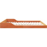  Konstrukcija postelje Voskast rjav 180 x 220 cm, (5000125901) | Shoptok.si