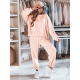 DStreet Komplet dresowy damski masełko oversizowy DRESIS różowy | Shoptok.si