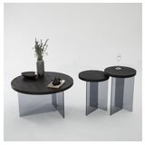 Hanah home Serenity 2 set klub stolova, 2 dijela, crni | Eponuda.ba