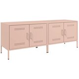 TV ormarići 2 kom ružičasti 68 x 39 x 50,5 cm čelični | Eponuda.com