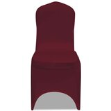 vidaXL Rastezljiva navlaka za stolice 4 kom Bordo boja | shoptok.hr