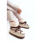 Boto Women's Padded Snow Boots Beige Rohes | shoptok.hr