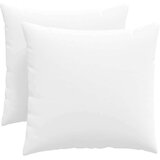 vidaXL Blazine za kavč 2 pcs Bela 70 x 50 cm blago | Shoptok.si
