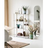 House Nordic Bež metalni regal 118x139x31 cm Rieti – | shoptok.hr
