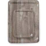  Servirni Pladenj z Lesenim Dizajnom, Nedrseč, 330x430mm | Shoptok.si