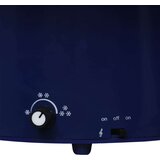 vidaXL Novoletna jelka s sneženjem in podstavkom modra 75 cm PVC, (20579626) | Shoptok.si