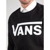 Vans Sweater majica 'CLASSIC III' crna / bijela | shoptok.hr
