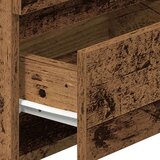 vidaXL Noćni ormarići 2 kom s 2 ladice staro drvo 40x33x60 cm | shoptok.hr