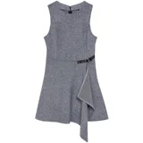 Trendyol Navy Blue Plain Woven Dress